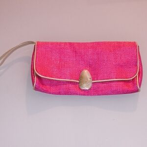 Avon Vibrant Pink Wristlet Clutch